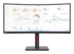 Lenovo ThinkVision T34w-30 LED display 86.4 cm (34") 3440 x 1440 pixels Wide Quad HD Black63D4ZAR1UK
