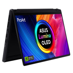 ASUS ProArt PX13 HN7306WI-LX017W Copilot+ PC AMD Ryzen AI 9 HX 370 Hybrid (2-in-1) 33.8 cm (13.3") Touchscreen 3K 32 GB LPDDR5x-SDRAM 2 TB SSD NVIDIA GeForce RTX 4070 Wi-Fi 7 (802.11be) Windows 11 Home Black - 90NB14K1-M000U0