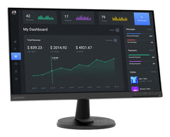 Lenovo D24-40 computer monitor 60.5 cm (23.8") 1920 x 1080 pixels Full HD Black67A2KAC6UK