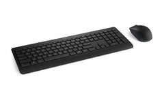 Microsoft 900 keyboard Mouse included Universal RF Wireless QWERTY UK English BlackPT3-00006