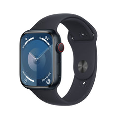 Apple Watch Series 9 GPS + Cellular 45mm Midnight Aluminium Case w/ Midnight Sport Band - S/MMRMC3QA/A