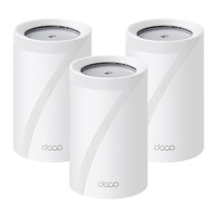TP-Link Deco BE65 Pro Tri-band (2.4 GHz / 5 GHz / 6 GHz) Wi-Fi 7 (802.11be) White 3 InternalDeco BE65 Pro(3-pack)