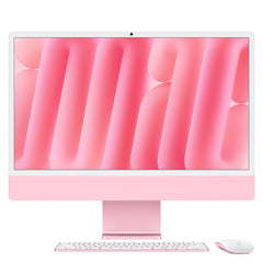 Apple iMac Apple M M4 59.7 cm (23.5") 4480 x 2520 pixels All-in-One PC 16 GB 256 GB SSD macOS Sequoia Wi-Fi 6E (802.11ax) PinkMWUG3B/A