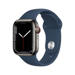 Apple Watch Series 7 OLED 41 mm Digital Touchscreen 4G Graphite Wi-Fi GPS (satellite)MKJ13B/A
