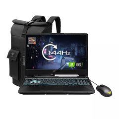ASUS TUF Gaming A15 FA506NCR-HN073W AMD Ryzen™ 7 7435HS Laptop 39.6 cm (15.6") Full HD 16 GB DDR5-SDRAM 512 GB SSD NVIDIA GeForce RTX 3050 Wi-Fi 6 (802.11ax) Windows 11 Home Black - 90NR0JV7-M004U0