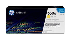 HP 650A Yellow Original LaserJet Toner CartridgeCE272A