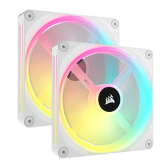 Corsair iCUE LINK QX140 RGB Computer case Fan 14 cm White 2 pc(s)CO-9051008-WW