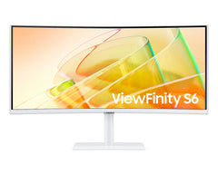 Samsung LS34C650TAU Computer Monitor 86.4 cm (34") 3440 x 1440 pixels 4K Ultra HD LED WhiteLS34C650TAUXXU