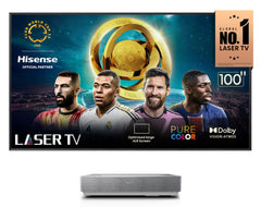 Hisense 100L5HTUKD projection TV 2700 ANSI lumens 4K (4096x2400) Grey, Silver100L5HTUKD