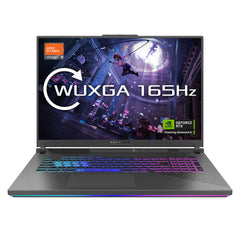 ASUS ROG Strix G16 G614PR-RV016W AMD Ryzen™ 9 7940HX Laptop 40.6 cm (16") WUXGA 16 GB DDR5-SDRAM 1 TB SSD NVIDIA GeForce RTX 5070 Ti Wi-Fi 6E (802.11ax) Windows 11 Home Black, Grey90NR0NJ7-M001H0