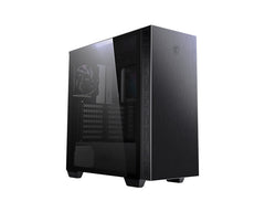 MSI MPG SEKIRA 100P 'S100P' Mid Tower Gaming Computer Case 'Black, 4x 120mm PWM Fans, USB Type-C, Tempered Glass Panel, ATX, mATX, mini-ITX'MPG SEKIRA 100P