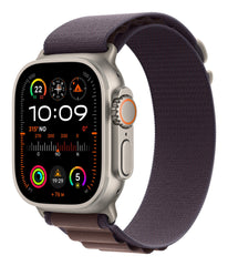 Apple Watch Ultra 2 GPS + Cellular, 49mm Titanium Case w/ Indigo Alpine Loop - LargeMREW3B/A