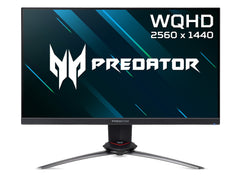 Acer Predator XB273UNVbmiiprzx 27 inch WQHD Gaming Monitor (IPS Panel, G-SYNC Compatible, 170Hz, 1ms, HDR 400, Height Adjustable Stand, DP, HDMI, USB Hub, Black)UM.HX3EE.V06