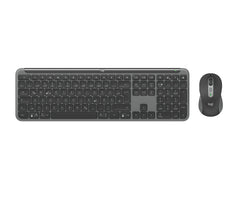 Logitech 920-012483 keyboard Mouse included Office RF Wireless + Bluetooth QWERTZ German Graphite920-012483