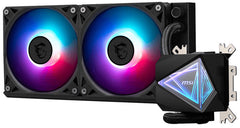 MSI MAG Coreliquid I240 Computer case All-in-one liquid cooler 12 cm Black 1 pc(s)4711377233187