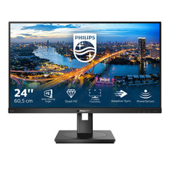 Philips B Line 245B1/00 LED display 60.5 cm (23.8") 2560 x 1440 pixels Quad HD Black245B1/00