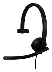 Logitech H570e Headset Wired Head-band Office/Call center USB Type-C Black981-001427