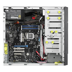 ASUS TS100-E10-PI4 Full-Tower Black, Metallic Intel C242 LGA 1151 (Socket H4)90SF00E1-M00410