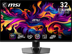 MSI MPG 321URX QD-OLED computer monitor 80 cm (31.5") 3840 x 2160 pixels 4K Ultra HD BlackMPG 321URX QD-OLED