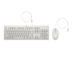 HP 225 Wired Mouse and Keyboard Combo White86J24AA