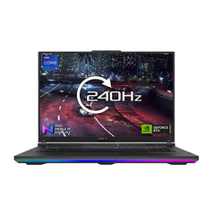 ASUS ROG Strix SCAR 18 G834JYR-R6019W Intel® Core™ i9 i9-14900HX Laptop 45.7 cm (18") WQXGA 32 GB DDR5-SDRAM 2 TB SSD NVIDIA GeForce RTX 4090 Wi-Fi 6E (802.11ax) Windows 11 Home Black90NR0IP2-M000R0