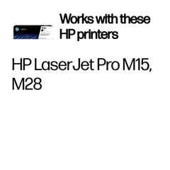 HP 44A Black Original LaserJet Toner CartridgeCF244A